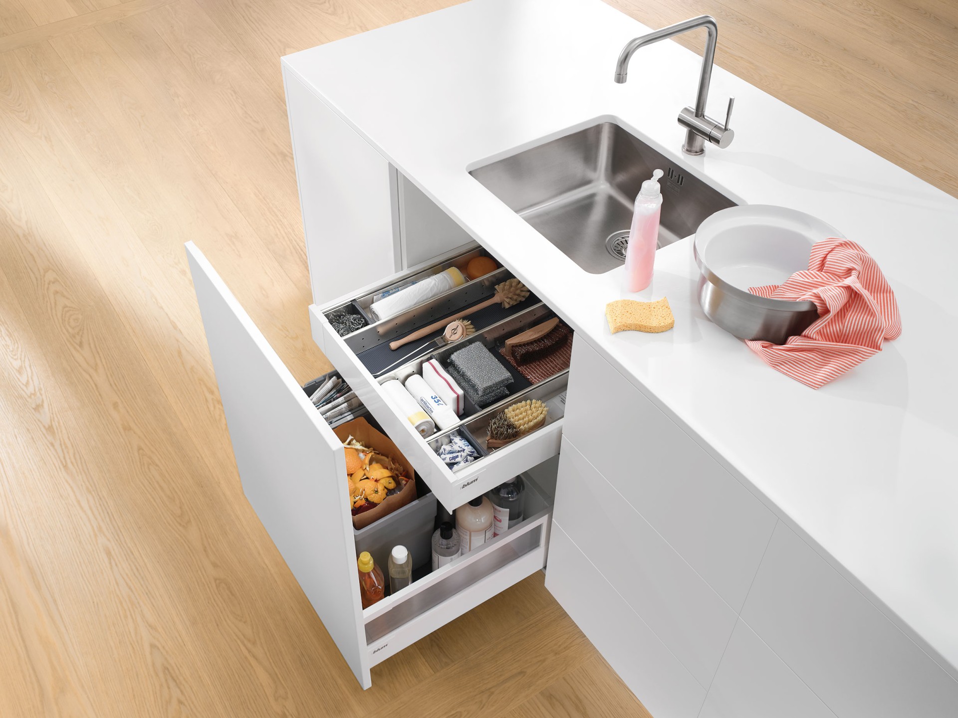 Blum Kitchen Waste Bins Dandk Organizer