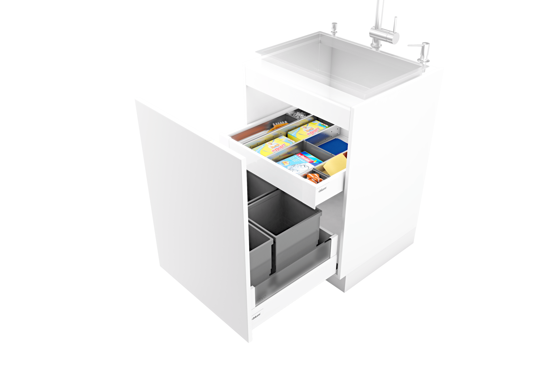 Blum Kitchen Rubbish Bins Nz Dandk Organizer