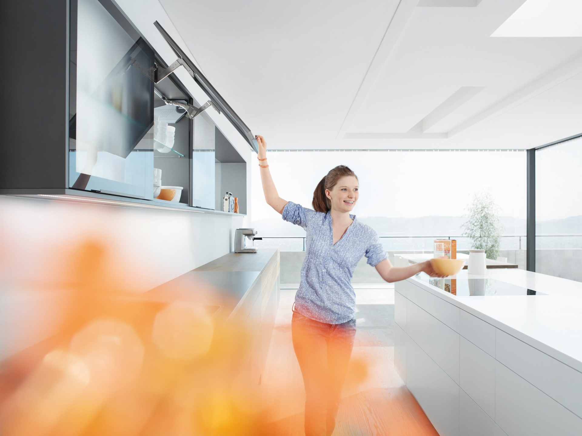 Réglage Charnière Porte Relevable Cuisine Blum Meuble Haut Avec Porte Relevable Basculante Aventos Blum