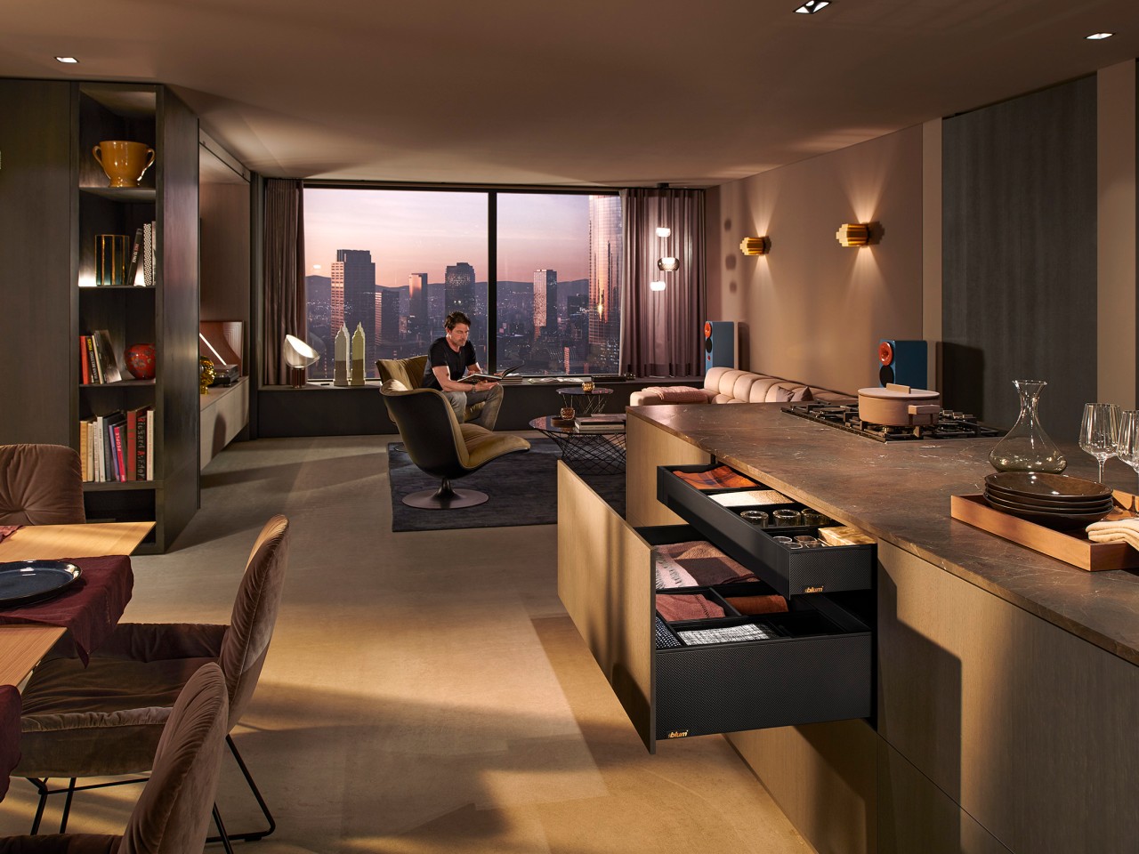 Design rooms with furniture | Blum