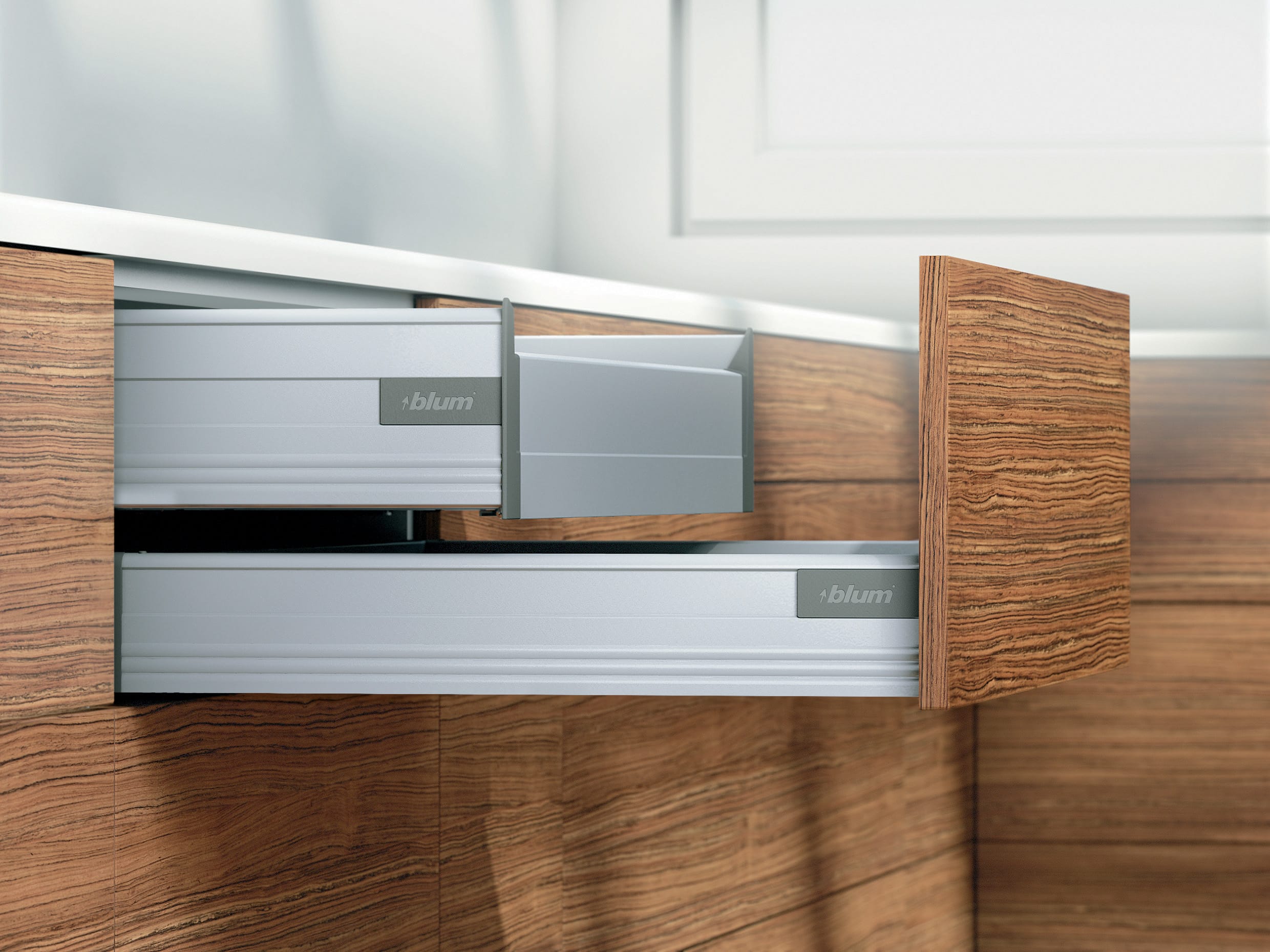 Tandem box Blum soft closer kitchen drawer runners Blumotion grey 450mm 