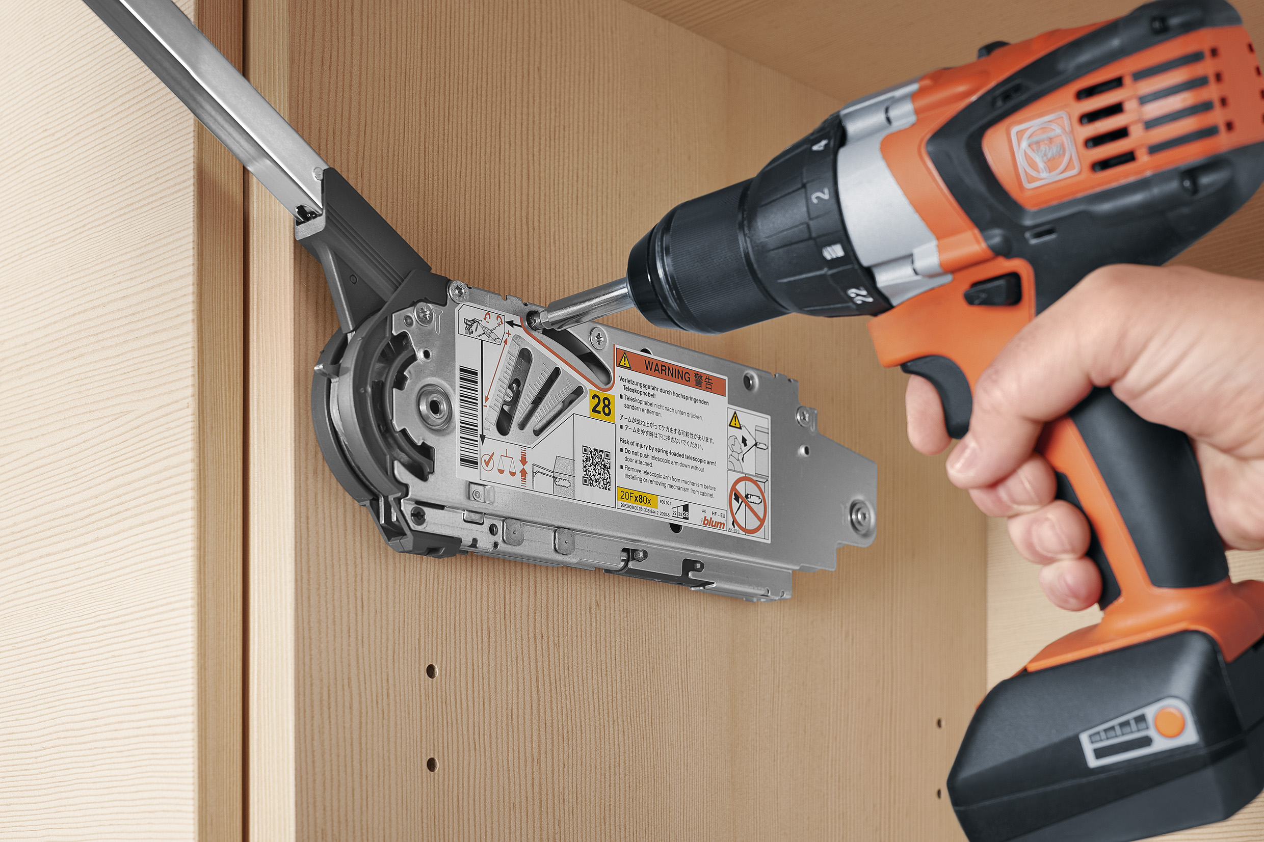AVENTOS HF assembly and installation | Blum