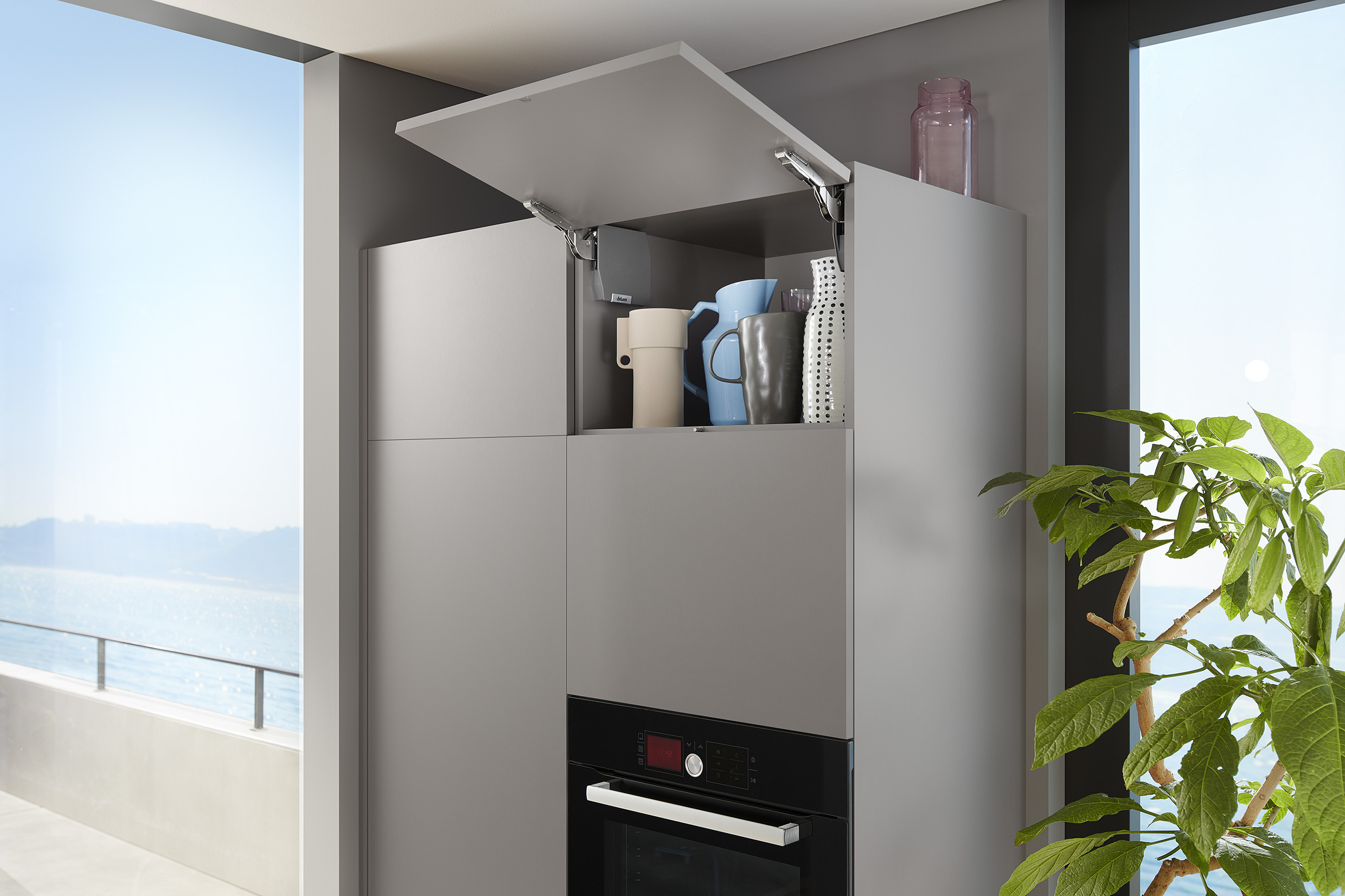 AVENTOS Lift Up Wall Cabinet Door Solutions | Blum | Blum