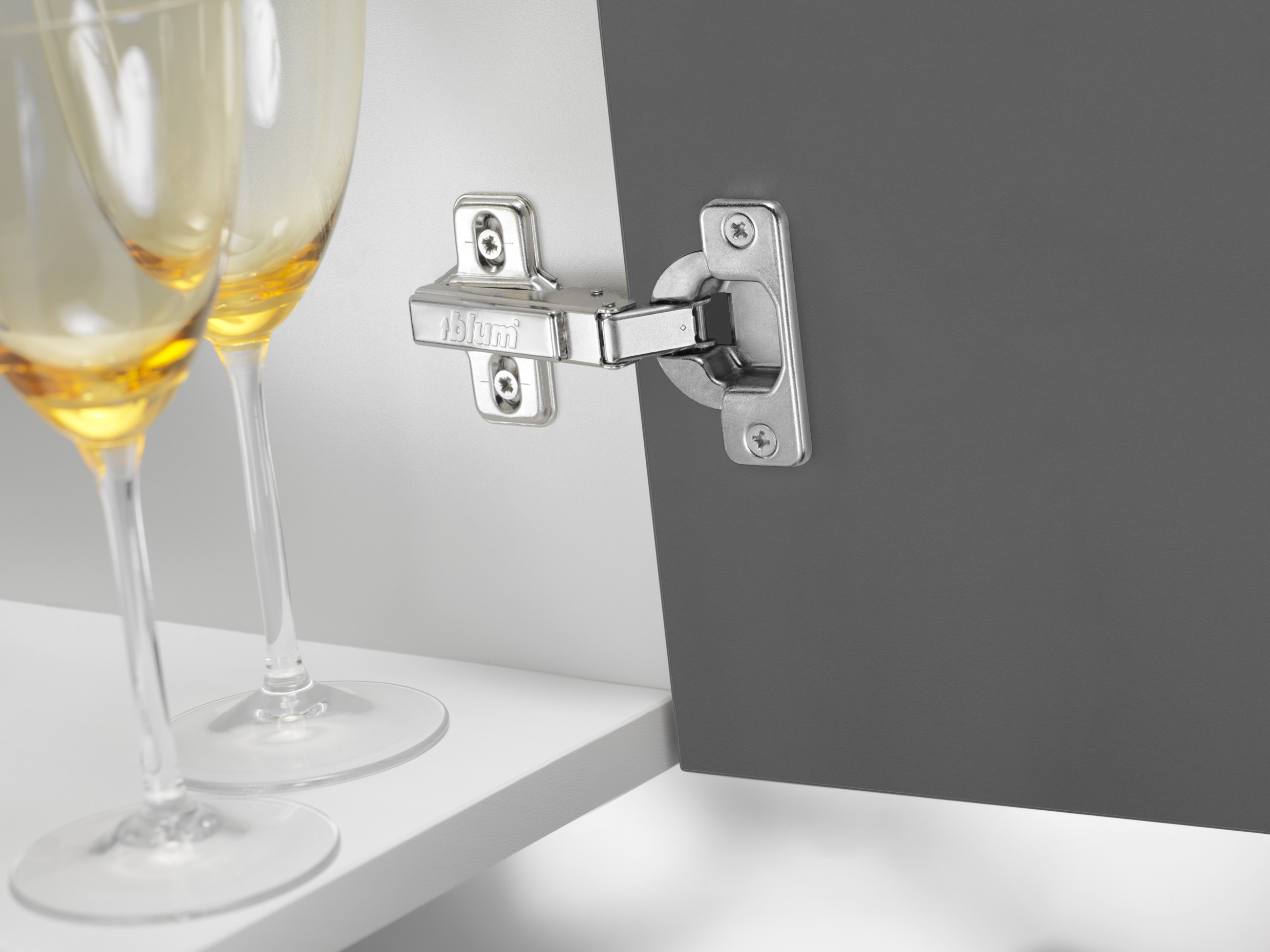 Motion in furniture hinge systems by Blum Blum