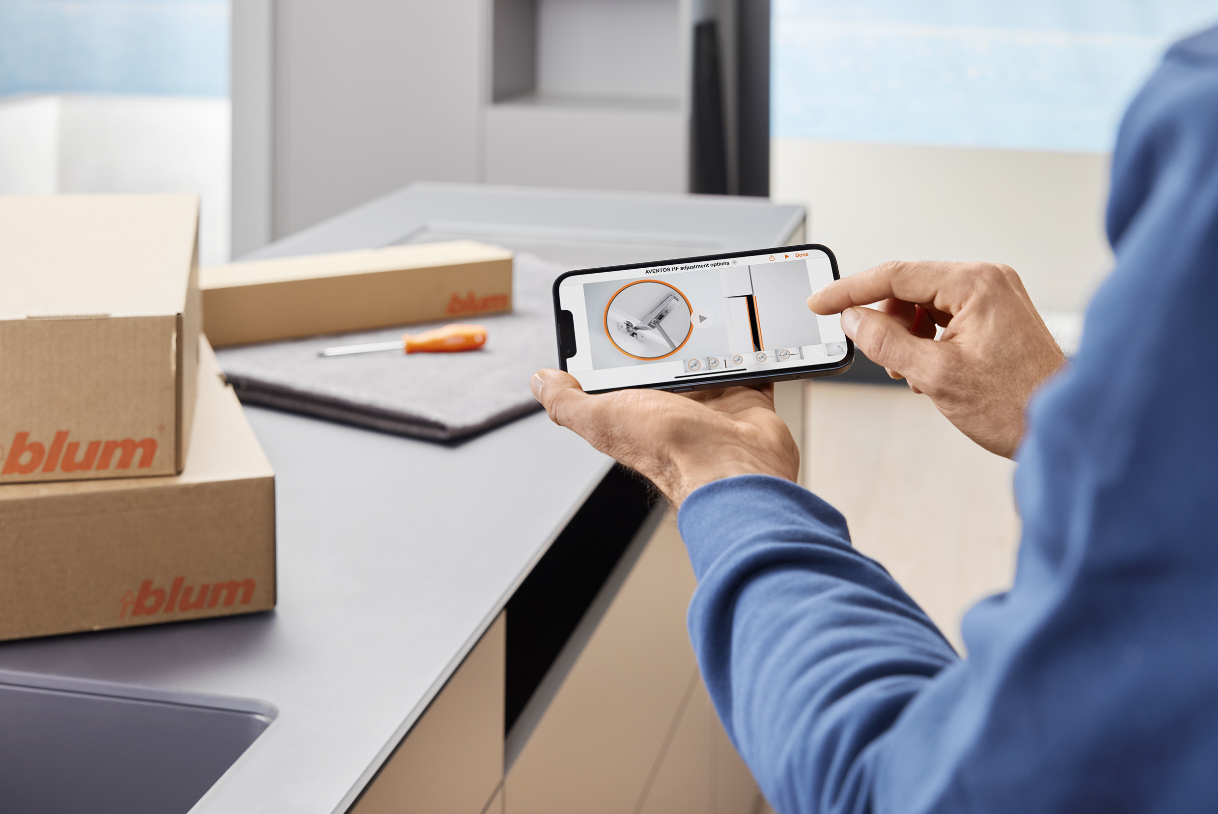 EASY ASSEMBLY app | Blum