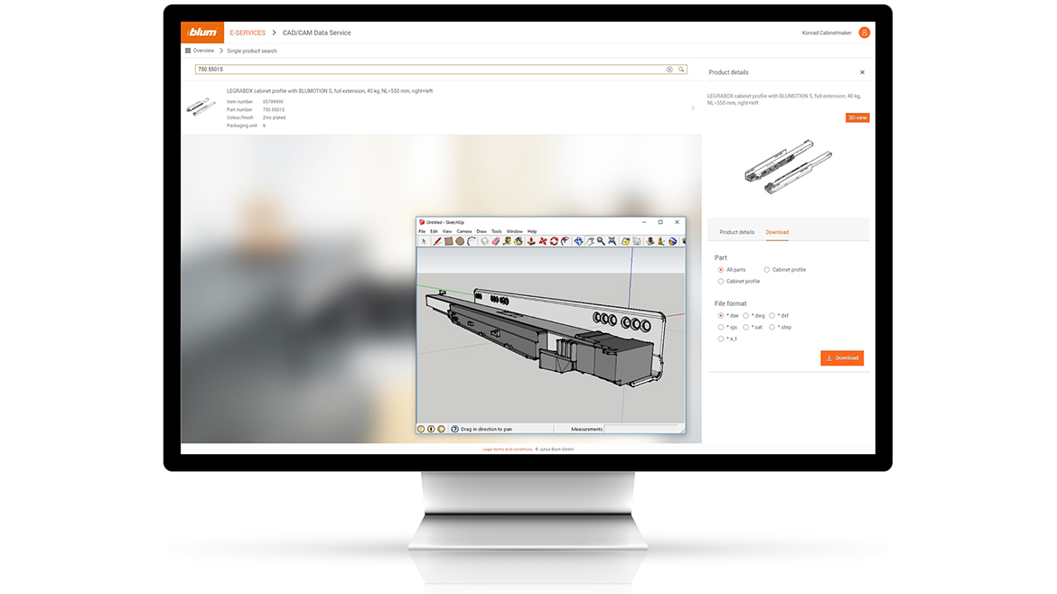 Cad Cam Data Service Blum