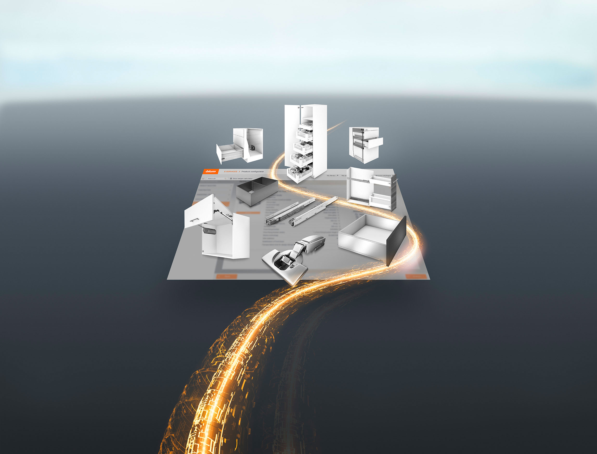 Soluciones de herrajes de Blum Blum