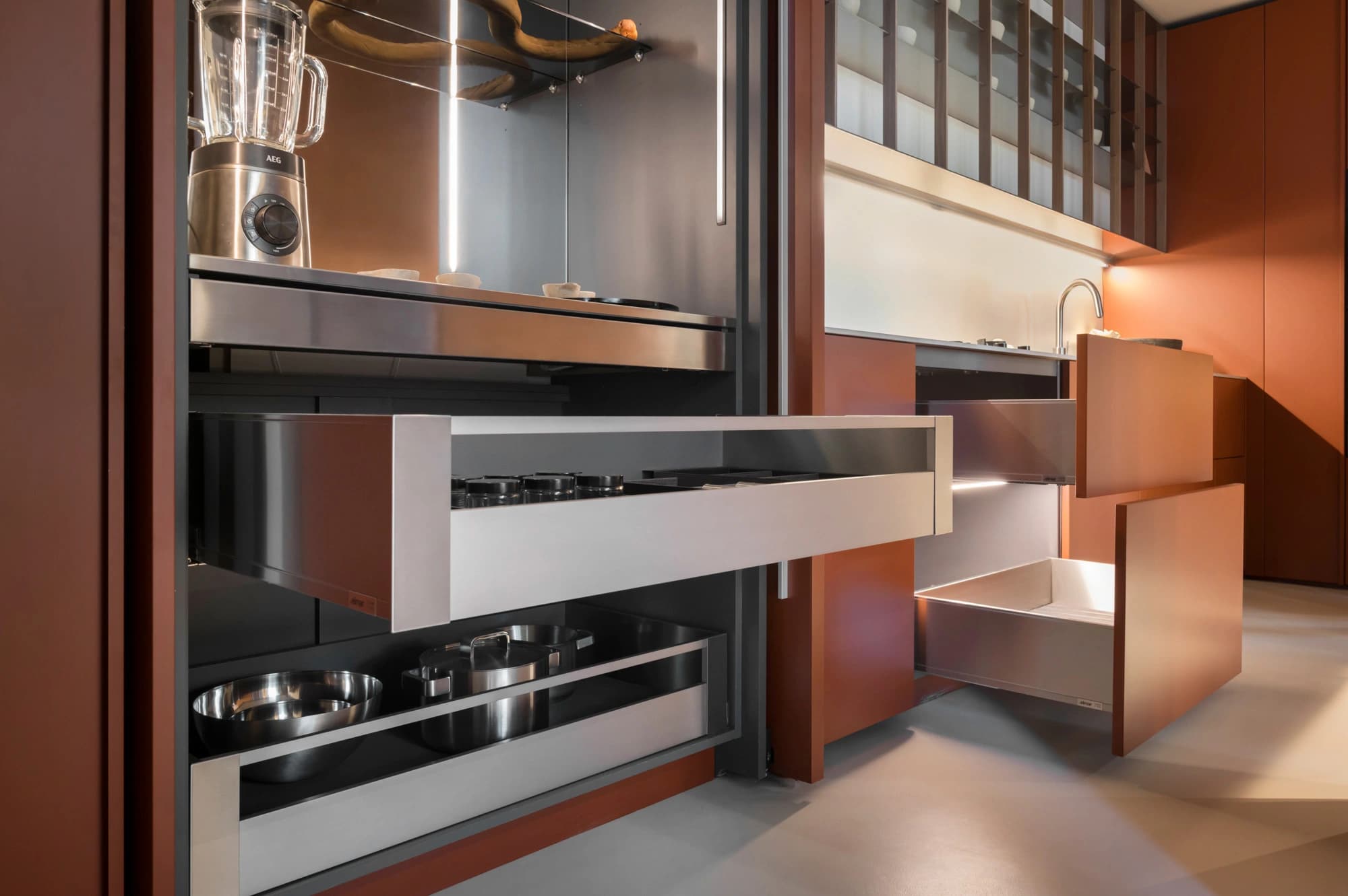 Implemented with LEGRABOX Seen at Elmar Cucine