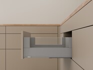 <k.v MERIVOBOX ящик / шухляда з високим фасадом та вставкою, висота E - 192 мм 