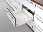 Ящик МЕТАБОКС с высоким фасадом, высота В, с релингом