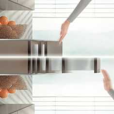 Möbel mit LEGRABOX durch Antippen öffnen