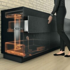 Système d'ouverture électrique SERVO-DRIVE de Blum