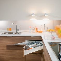 Meuble d'angle SPACE CORNER avec gros volume de rangement