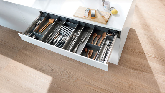 Розділювачі та лотки ORGA-LINE для стандартних шухляд 