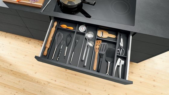 Cadres en acier pour ustensiles de cuisine AMBIA-LINE de Blum