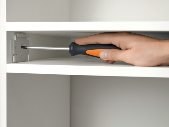 Установка ответной планки для SERVO-DRIVE flex