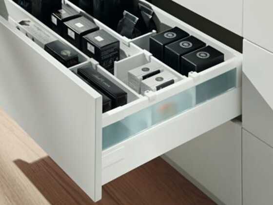 Внутрішні розділювачі ORGA-LINE для високих шухляд TANDEMBOX antaro 