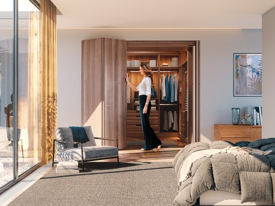 Механічне рішення для окремих меблів чи цілої зони: легко відкрити і плавно закрити