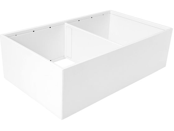 Cadre acier Blanc soie mat pour bloc-tiroir AMBIA-LINE de Blum