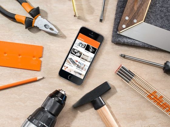 EASY ASSEMBLY-App, das digitale Werkzeug von Blum