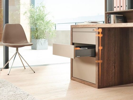 Le système de vérouillage CABLOXX de Blum offre une sécurité supplémentaire aux meubles