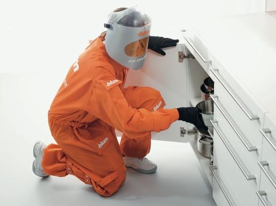 Türen im Unterschrank sind in Küchen unpraktisch