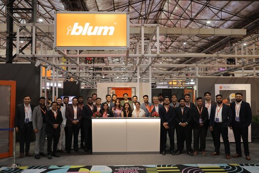 Blum booth at ACETECH Mumbai 2025 