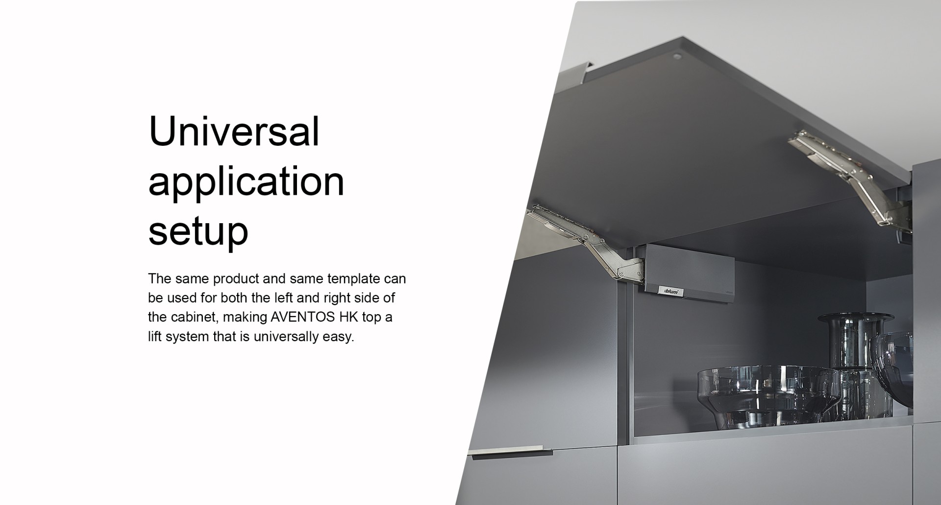 AVENTOS HK top Install Blum